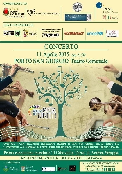 CONCERTO DELLA HUMAN RIGHTS ORCHESTRA - 11/04/15